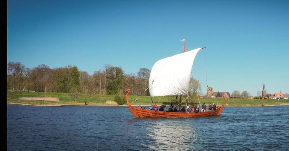 Vikingschip Dorestat, foto: Kees Sterrenburg